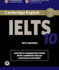 Cambridge English: IELTS 10 Self-Study Pack (Student's Book with Answers & Audio Download) -  - 9781107464438