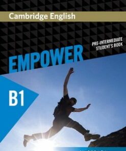 Cambridge English Empower Pre-Intermediate B1 Student's Book - Adrian Doff - 9781107466517