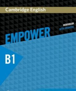 Cambridge English Empower Pre-Intermediate B1 Workbook with Answers & Audio Download - Peter Anderson - 9781107466807