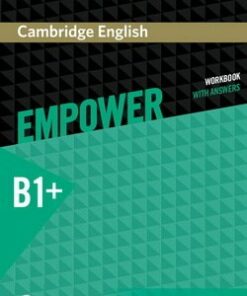Cambridge English Empower Intermediate B1+ Workbook with Answers & Audio Download - Peter Anderson - 9781107468696