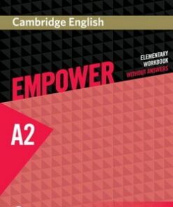 Cambridge English Empower Elementary A2 Workbook without Answers with Audio Download - Peter Anderson - 9781107488748