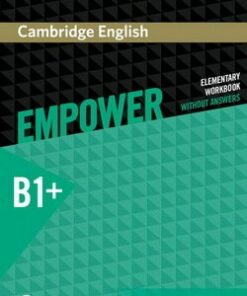 Cambridge English Empower Intermediate B1+ Workbook without Answers with Audio Download - Peter Anderson - 9781107488779