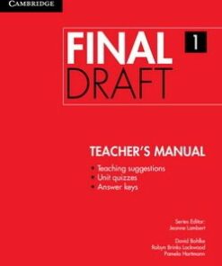 Final Draft 1 Teacher's Manual - David Bohlke - 9781107495388