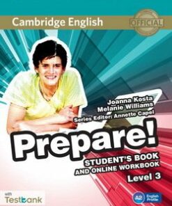 Cambridge English Prepare! 3 Student's Book & Online Workbook with Testbank - Joanna Kosta - 9781107497351
