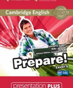 Cambridge English Prepare! 5 Presentation Plus DVD-ROM - Annette Capel - 9781107497894