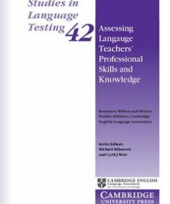 Assessing Language Teachers' Professional Skills and Knowledge (SILT 42) - Rosemary Wilson - 9781107499782