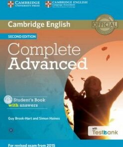 Complete Advanced (2nd Edition) Student's Book with Answers