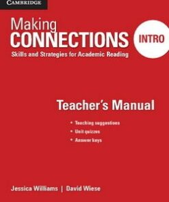 Making Connections (2nd Edition) Intro Teacher's Manual - Jessica Williams - 9781107516090