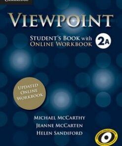 Viewpoint 2 (Split Edition) Student's Book A with Updated Online Workbook - Michael McCarthy - 9781107568464