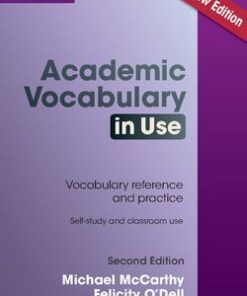 Academic Vocabulary in Use (2nd Edition) with Answers - Michael McCarthy - 9781107591660