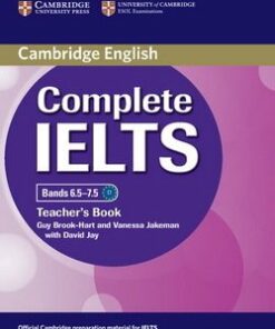 Complete IELTS Bands 6.5-7.5 Teacher's Book - Guy Brook-Hart - 9781107609648