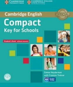 Compact Key for Schools (KET4S) Student's Book without Answers with CD-ROM - Emma Heyderman - 9781107618633