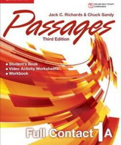 Passages (3rd Edition) 1 (Split Edition) Full Contact A - Jack C. Richards