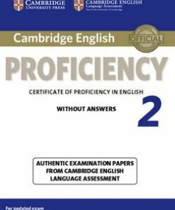 Cambridge English: Proficiency (CPE) 2 Student's Book without Answers -  - 9781107637924