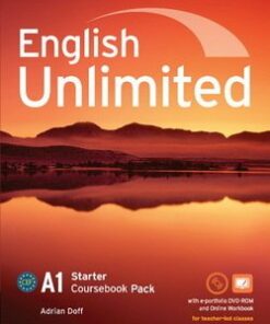 English Unlimited Starter Coursebook with e-Portfolio and Online Workbook - Adrian Doff - 9781107642416