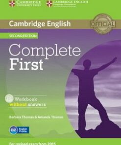 Complete First (2nd Edition) Workbook without Answers with Audio CD - Barbara Thomas - 9781107652200