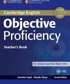 Objective Proficiency (2nd Edition) Teacher's Book - Annette Capel - 9781107670563