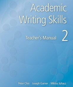 Academic Writing Skills 2 Teacher's Book - Peter Chin - 9781107682368