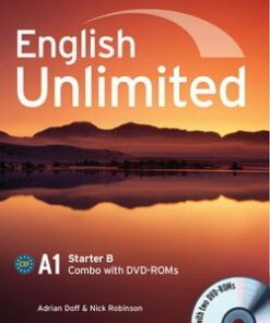 English Unlimited Starter B Combo (Split Edition - Student's Book & Workbook) with DVD-ROMs (2) - Adrian Doff - 9781107683853