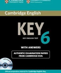 Cambridge English: Key (KET) 6 Self-Study Pack (Student's Book with Answers & Audio CD) - Cambridge ESOL - 9781107691650