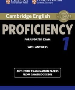 Cambridge English: Proficiency (CPE) 1 Student's Book with Answers -  - 9781107695047