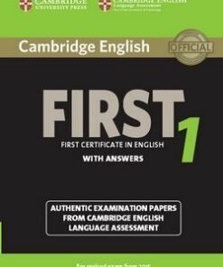 Cambridge English: First (FCE) 1 Student's Book with Answers -  - 9781107695917