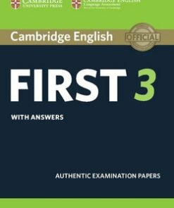 Cambridge English: First (FCE) 3 Student's Book with Answers -  - 9781108433730