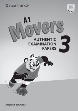 A1 Movers 3 Authentic Examination Papers Answer Booklet -  - 9781108465182