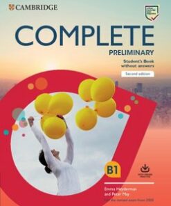 Complete Preliminary (PET) (2020 Exam) Student's Book without Answers with Online Practice - Emma Heyderman - 9781108525213