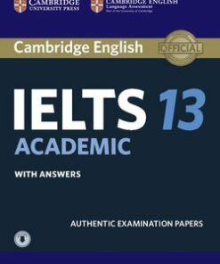 Cambridge English: IELTS 13 Academic Student's Book with Answers & Audio Download -  - 9781108553094