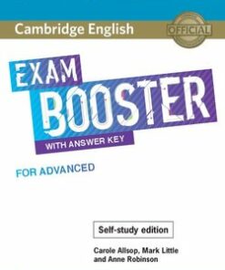Cambridge English Exam Booster for Advanced (CAE) with Answer Key & Audio Download - Carole Allsop - 9781108564670