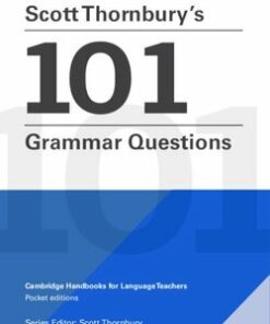 Scott Thornbury's 101 Grammar Questions - Scott Thornbury - 9781108701457