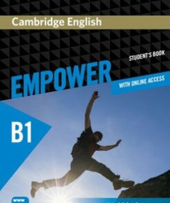 Cambridge English Empower Pre-Intermediate B1 Student's Book Pack with Online Workbook