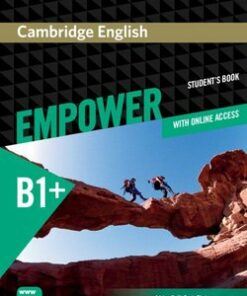 Cambridge English Empower Intermediate B1+ Student's Book Pack with Online Workbook