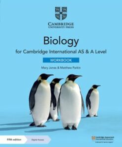 Cambridge International AS & A Level Biology (5th Edition) Workbook with Digital Access (2 Years) - Mary Jones - 9781108859424