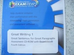 Great Writing 1 - Great Sentences for Great Paragraphs (4th Edition) ExamView (Assessment CD-ROM) -  - 9781285194899