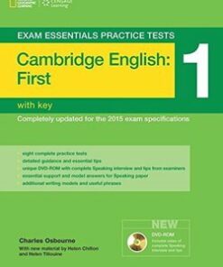 Exam Essentials: Cambridge English: First (FCE) Practice Tests 1 with Answer Key & DVD-ROM - Helen Chilton - 9781285744926
