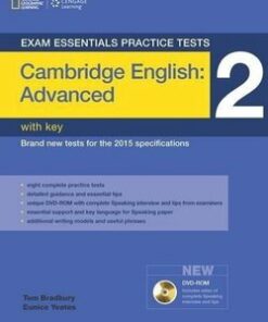 Exam Essentials: Cambridge English: Advanced (CAE) Practice Tests 2 with Answer Key & DVD-ROM - Tom Bradbury - 9781285745077