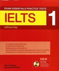 Exam Essentials: IELTS Practice Tests 1 without Answer Key with DVD-ROM - Mark Harrison - 9781285747217