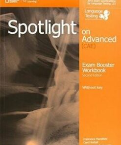 Spotlight on Advanced (2nd Edition) Workbook without Key with Audio CD -  - 9781285849393