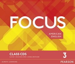 Focus (American Edition) 3 Intermediate Class CDs - Vaughan Jones - 9781292124209