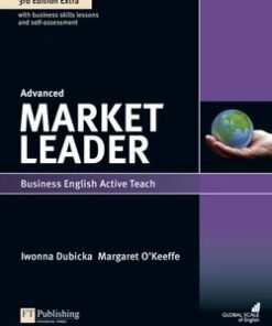 Market Leader (3rd Edition) Advanced Extra ActiveTeach (Interactive Whiteboard Software) CD-ROM -  - 9781292124506