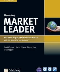 Market Leader (3rd Edition) Elementary Flexi 1 (Split Edition: Coursebook & Workbook) - David Cotton - 9781292126081