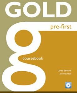 Gold Pre-First Coursebook with CD-ROM - Lynda Edwards - 9781292159546