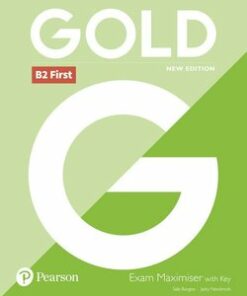 Gold (New Edition) B2 First Exam Maximiser with Key & Online Audio - Jacky Newbrook - 9781292202242