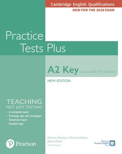 Cambridge English Qualifications: A2 Key (KET) (2020 Exam) Practice Tests Plus Student's Book without Key with Online Audio - Rosemary Aravanis - 9781292271453