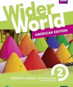 Wider World (American Edition) 2 Student Book & Workbook with Pearson Practice English App - Bob Hastings - 9781292306933