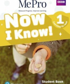Now I Know 1 (Learning To Read) MePro Student Book with Online Practice -  - 9781292328317