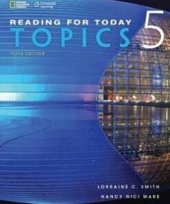 Reading for Today (4th Edition) 5 - Topics - Student's Book -  - 9781305580008
