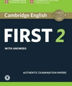 Cambridge English: First (FCE) 2 Student's Book with Answers & Audio Download - Cambridge University Press - 9781316503560